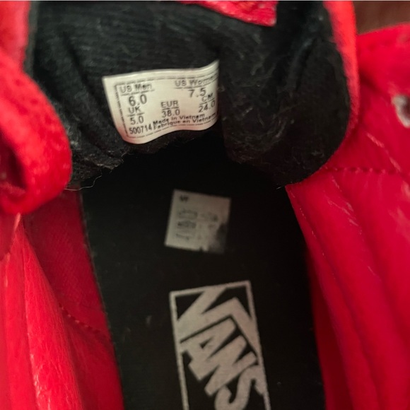 Vans FESTIVAL SATIN SK8 HI REISSUE size 7.5 - Picture 7 of 9